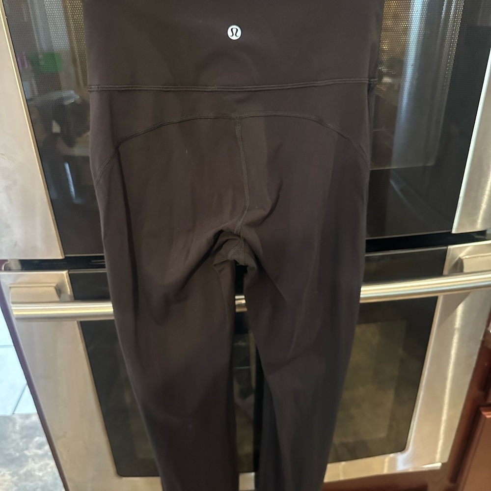 lululemon athletica Black High-Rise flare Leggings
